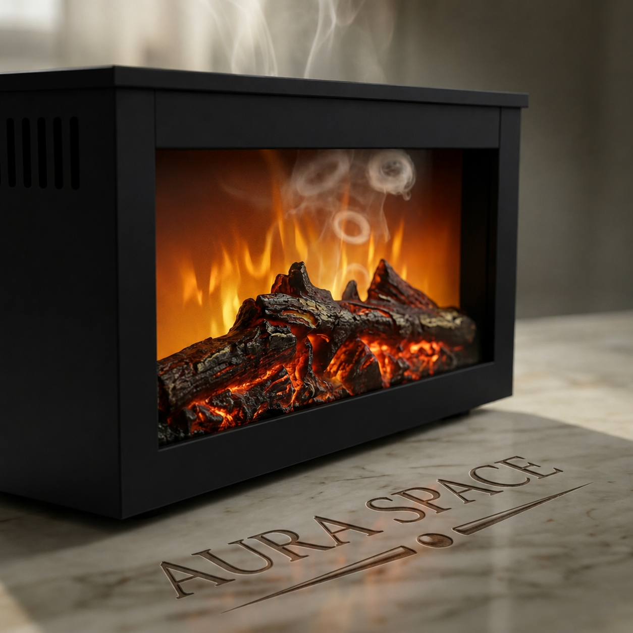 AURA SPACE™ Premium Kamin-Diffuser